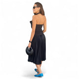 Top nero slim rinascimento