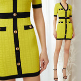 Mini Dress Cedro in viscosa Elisabetta Franchi 