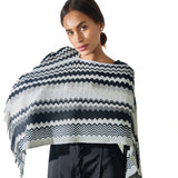 Poncho Missoni con Frange