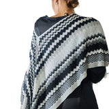 Poncho Missoni con Frange