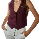 Gilet bordeaux