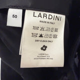 Pantalone Sartoriale Lardini in Lana e Tessuto Tecnico - Blu Navy