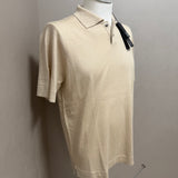 Alpha studio Polo Cashmere e Seta colore Beige