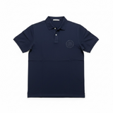 Polo Aspesi a Manica Corta - 100% Cotone Blu Navy