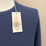 T-shirt Kangra "Girocollo M-Manica" taglia 50 blu in cotone