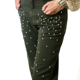 Pantalone Denim Gioiello GAëLLE Paris