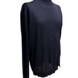 Lupetto Sottogiacca Fay – Lana Vergine Extra Fine Blu Navy
