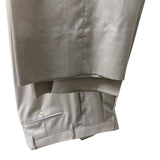 Pantalone Lardini Sartoriale - Misto Lana, Seta e Lino - Beige Chiaro