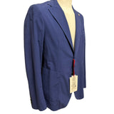 Giacca Manuel Ritz – Blu Avio in Cotone Elasticizzato