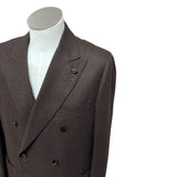 Abito Lardini Sartoriale - Marrone Micro-Texture
