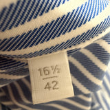 Camicia Xacus Active Shirt - The Journey Collection | No-Stiro Celeste a Righe