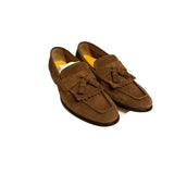 Doucal's – Mocassino Tassel in Suede Tabacco