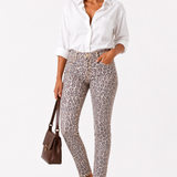 Jeans Animalier Blugirl in Denim Elasticizzato