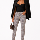 Jeans Animalier Blugirl in Denim Elasticizzato