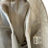 Abito Lardini Doppiopetto Beige in Lino e Seta - Taglia 50