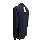 Giacca Lardini "Easy Wear" in Fresco Lana - Blu Navy - Taglia 52