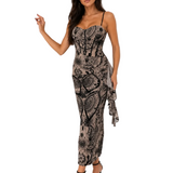 Abito Midi Paisley Glamour