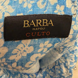 Barba Camicia in Lino a Fiori
