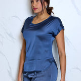 Blusa satinata