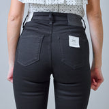 Jeans nero Calvin Klein skinny bootcut a vita alta