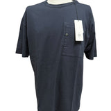 C.P. Company T-Shirt blu in cotone sottogiacca