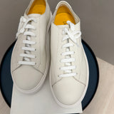Sneakers Doucal's – Pelle Martellata Crema