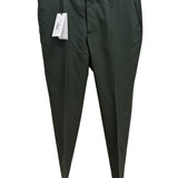 Pantalone Lardini Sartoriale – Pura Lana Vergine Verde Scuro