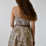 Mini abito Leopardato Vicolo