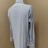 Camicia Xacus Active Shirt - The Journey Collection | No-Stiro Celeste a Righe
