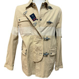 Giacca Fay Archive 4 Ganci in Cotone Denim – Beige taglia 48 (M)