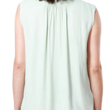 Camicia smanicata con cravatta removibile Elisabetta Franchi