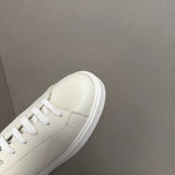 Sneakers Doucal's – Pelle Martellata Crema