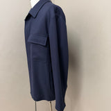 Lardini Giacca/Camicia Cashmere e Lana XL Blu Navy Bellissima