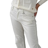 Jeans Donna Calvin Klein – Straight Fit Bianco