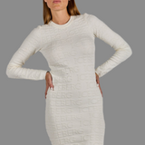 Short knitted dress