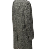 Cappotto Monopetto Lardini in Lana Spigata - Grigio Antracite