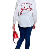 Camicia Strong girl
