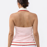 Top polo halter