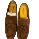 Doucal's – Mocassino Tassel in Suede Tabacco