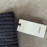 Berretto Lardini in Lana e Cashmere – Blu Navy