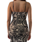 Abito Midi Paisley Glamour