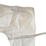 Pantaloni Briglia 1949 Uomo in Cotone Bianco - Taglia 50