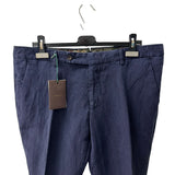 Pantaloni Berwich blu in cotone taglia 54