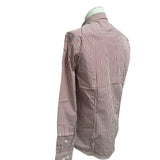 Camicia Hamaki-Ho – Rigata Bianco e Bordeaux