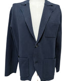 Giacca in Maglia Manuel Ritz Blu Notte - Taglia XL (52)