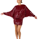 Kimono mei sequin dress