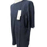 C.P. Company T-Shirt blu in cotone sottogiacca