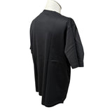 T-Shirt Sottogiacca Lardini in Cotone Filo di Scozia - Nero