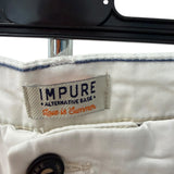 Bermuda Cargo Impure Bianco in Cotone Stretch – Taglia 52