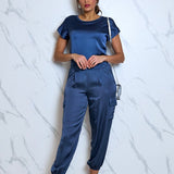 Blusa satinata